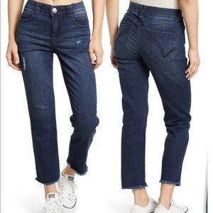 NWT Democracy High Rise Straight Jeans